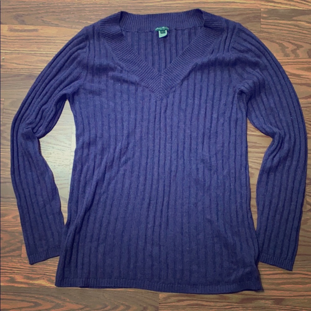Eddie Bauer V Neck Sweater